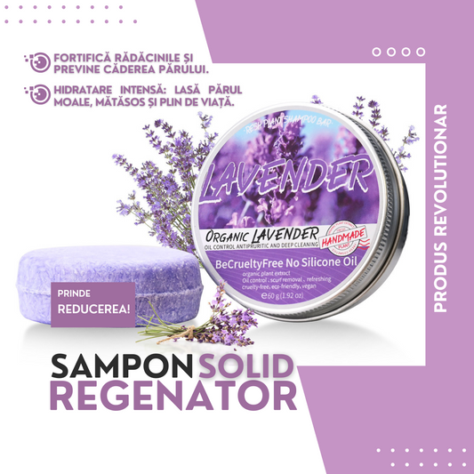 Șampon Natural cu Lavandă